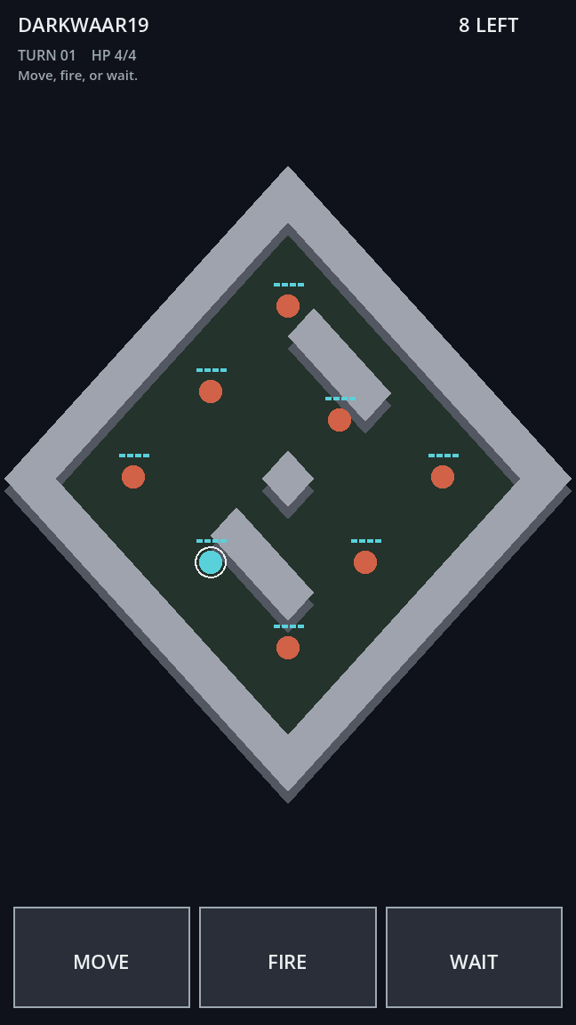 Eight bodies, turn one