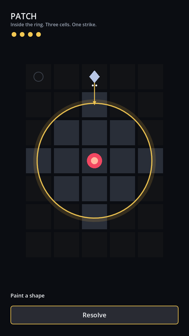 Three cells, one number, and the step that cell will block